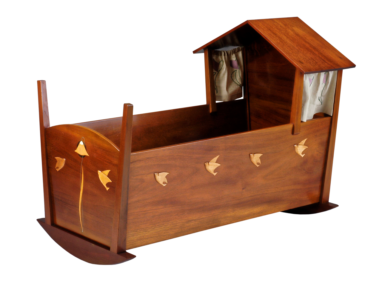 Acorn Wooden Crib